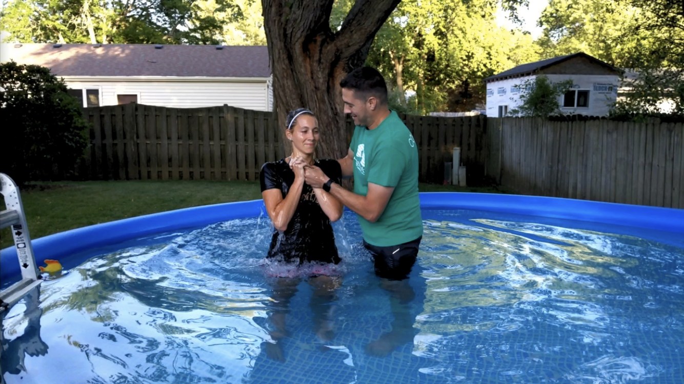 Outdoor baptism