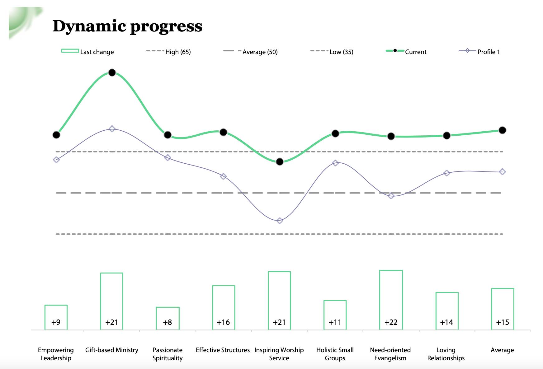 NCD Church Survey progress chart