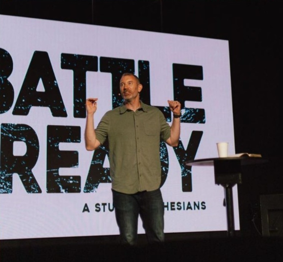 Preaching about being battle ready